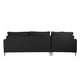 thumbnail image 4 of Sala Love Chaise Izquierdo Atenas Negro, 4 of 8