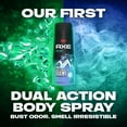 thumbnail image 2 of AXE Dual Action Body Spray Deodorant Epic Sky All Day Fresh Scent 4 oz, 2 of 10