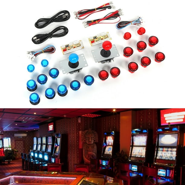 Kit bouton d'arcade et joystick