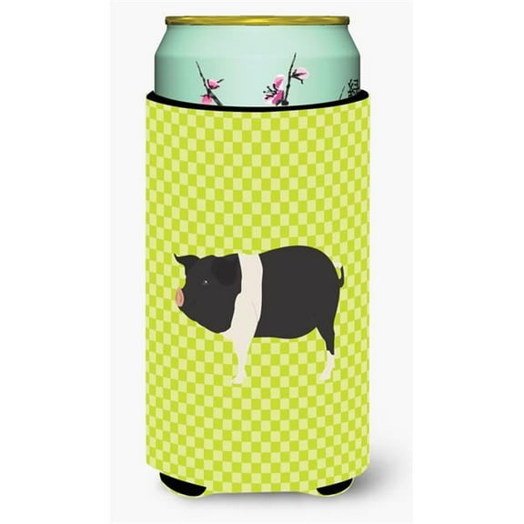 Hampshire Pig Green Tall Boy Beverage Insulator Hugger