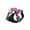 Hot Pink, variant on Red Dingo Padded Harness, Hot Pink, Small