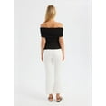 thumbnail image 4 of Solid Off Shoulder Top, 4 of 5