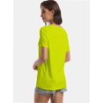 thumbnail image 4 of Women's Ultra-Soft V-Neck Short Sleeve Trendy Casual T-Shirt, 4 of 6