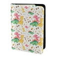 thumbnail image 2 of Pofeuu Cute Baby Dinosaurs Print Travel Document Organizer Passport Holder Men Women for Family (6.5 in x 4.5 in),Wallet Holder Credit Card Clutch Bag Case, 2 of 5