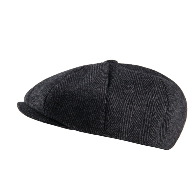 Newsboy Cap Peaky Herringbone Baker Boy Flat Caps for Men  display picture 3