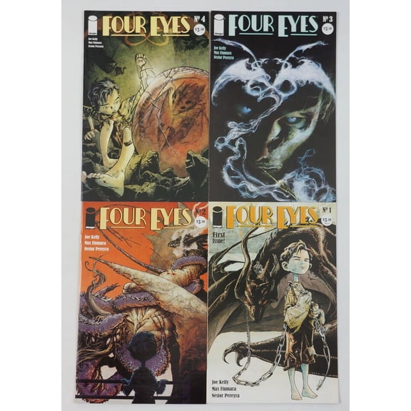 Four Eyes #1-4 VF/NM complete series Joe Kelly ; Image