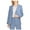 Blue - navy, variant on Vince Camuto Womens Parisian Crepe Blazer Jacket, Blue, 0