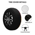 thumbnail image 4 of Cute Cartoon Pokemon Spare Tire Cover Wheel Protectors For Trailer Rv Suv Truck Camper Travel Fits For Tire Diameter 16 Inch, 4 of 6