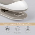 thumbnail image 4 of Blanco Mini máquina de sellado portátil Máquina de sellado térmico 2 en 1 Sellador de bolsas pequeño y práctico Mini sellador de bolsas térmicas con gancho para bolsas Chips Almacenamiento de alimentos Snack Bolsa fresca Rojo Verde, 4 of 5