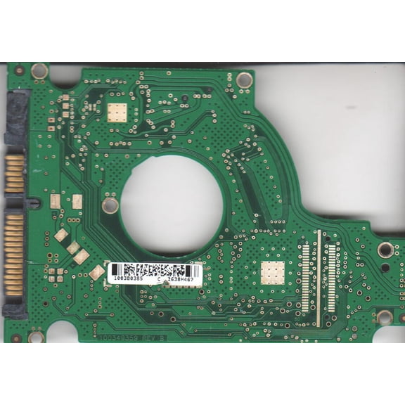 ST9120821AS, 9W3184-141, 3.14, 100380385 C, Seagate SATA 2.5 PCB