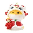 thumbnail image 5 of yotijay Cute Snake Statue Cartoon Snake Sculpture Collectibles Housewarming Gift Artwork Holding Pendant, 5 of 9