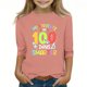 thumbnail image 1 of Fiudx Camiseta Infantil de Algodón Suave, Cómoda Capa Base, Elegante Camiseta Manga Larga, Ideal para Uso Diario, Hogar o Regalo, de 1 a 8 Años, Se Recomienda Lavar a Mano., 1 of 5