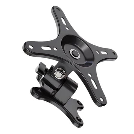 SIEYIO Adjustable TV Wall Mount Stand, Metal Screen Bracket 360 Degree Rotation