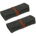 thumbnail image 1 of Felt Eyeglass Case,2 Pack Sunglasses Pouch, 1 of 7