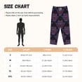thumbnail image 4 of Lsque Paisley And Owls Print Women's Pajama Pants, Lounge Pant - Comfortable Home Wear,Elastic Waistband, Stylish Design-Large, 4 of 9