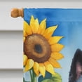 thumbnail image 4 of Schipperke in Sunflowers House Flag 28 in x 40 in, 4 of 7