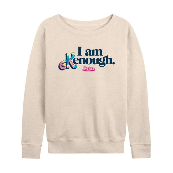 Barbie The Movie - I Am Kenough Tie Dye - Women's Lightweight French Terry Long Sleeve Shirt