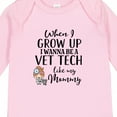 thumbnail image 4 of Inktastic Vet Tech Mom Veterinary Technician Girls Long Sleeve Baby Bodysuit, 4 of 5