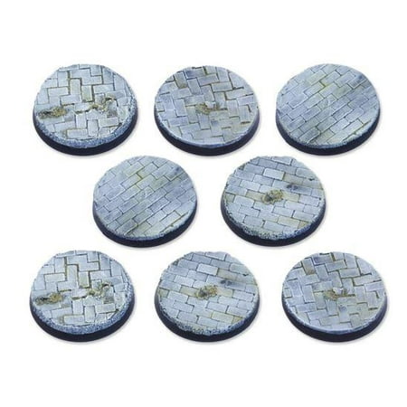 Flagstone Base - 40mm Round Base - Flagstone New