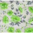 thumbnail image 4 of oneOone Organic Cotton Poplin Twill Fabric Leaves & Peony Floral Decor Fabric Printed BTY 42 Inches Wide, 4 of 4