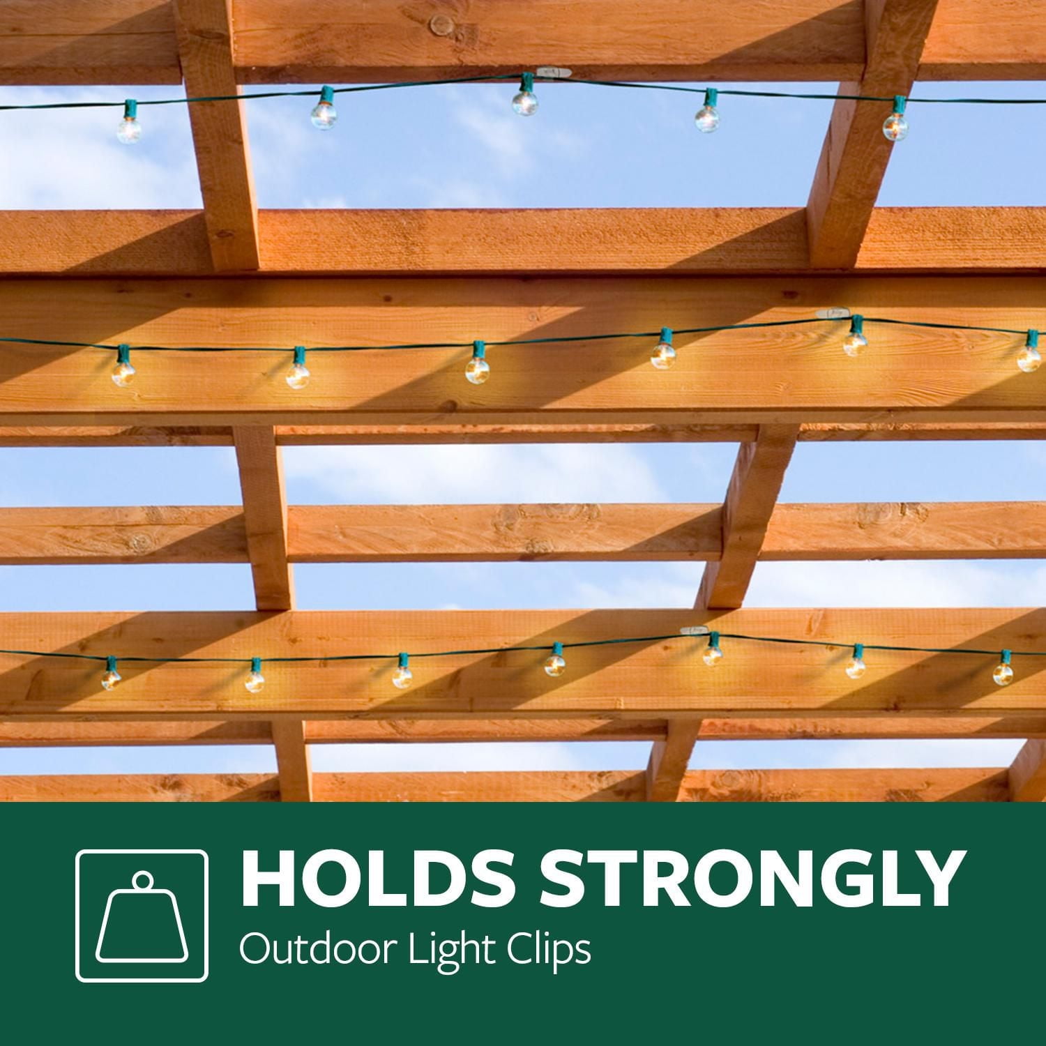 Pinces pour lumières extérieures Command(MC) avec bandes en mousse, 17017CLRAW30NA