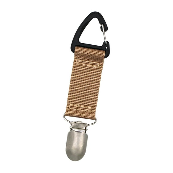 Clip para sombrero shamjiam multifuncional Marrón claro