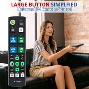 Universal Big Button TV Remote Replacement, Compatible with All Samsung/VIZIO/LG/Son-y/Philips Smart TVs and More