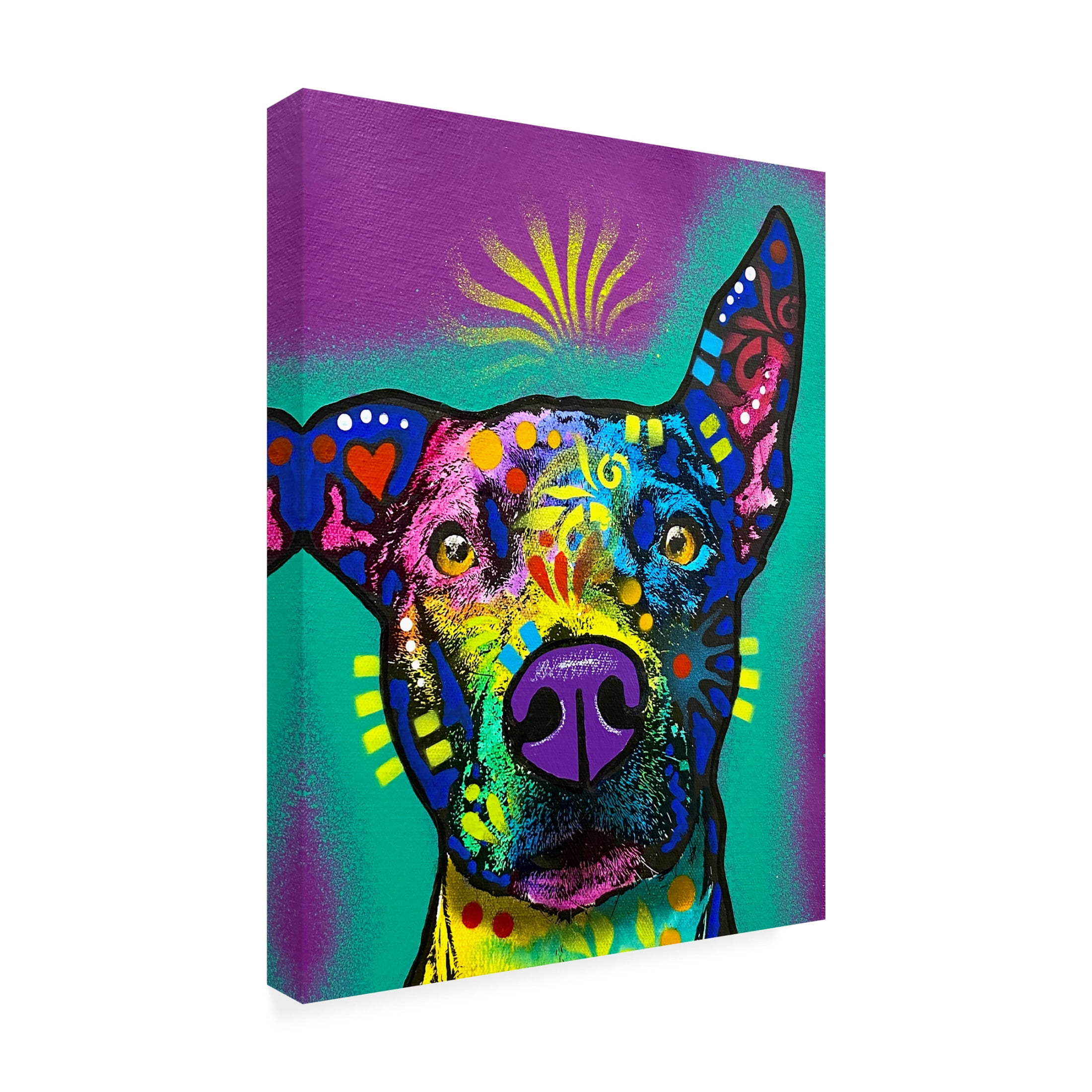 Canvas Wall Art - Dean Russo 'Rampant' Wall Art for Living Room, Bedroom, or Office Décor by Trademark Fine Art - 14 x 19 Inches