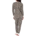 thumbnail image 2 of Fruit of the Loom womens Micro Waffle Premium Thermal Union Suit - Animal Print, 2 of 5