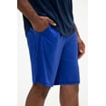 thumbnail image 5 of DEVOPS 2 Pack Men's Loose-Fit 10" Workout Gym Shorts with Pockets (Small, Black/Blue), 5 of 6