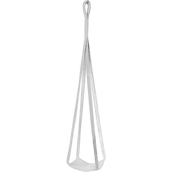 2 Pack Leather Plant Hanger Minimalist Modern Hanging Planter for Decorative Flower Pots Indoor Outdoor Hanging Plant Holder 30 Inch, 4 Legs, Beige