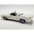 thumbnail image 4 of 1971 Pontiac GTO Judge Convertible White with Graphics and White Interior Ltd Ed to 390 pcs 1/18 Diecast Model Car by ACME, 4 of 6