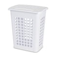thumbnail image 1 of Hamper para Ropa Sterilite Rectangular Calada Blanco LiftTop 59 Litros, 1 of 4