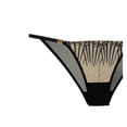 thumbnail image 3 of Bikini Vicky Form para Dama Bitono con Contraste y transparencias en Tul Bordado para Dama Color Negro Talla M, 3 of 4