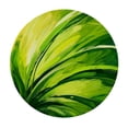 thumbnail image 4 of PIKWEEK Waterproof Resistant Fabric Round Tablecloth Palm Leaves Tropical Jungle Palm Leaves White, 4 of 8