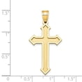 thumbnail image 3 of FB Jewels 14K Yellow Gold Passion Cross Pendant, 3 of 4