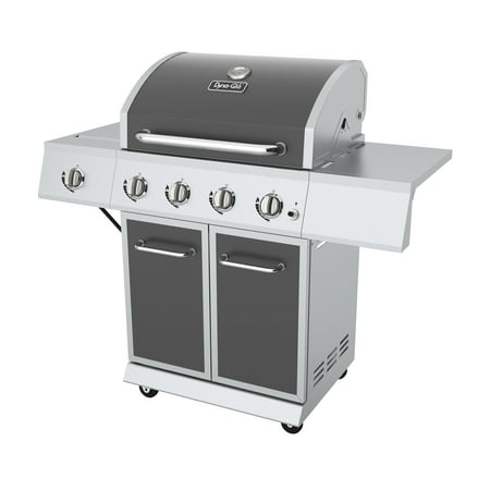 Dyna-Glo 4-Burner Gunmetal - Propane Gas Grill