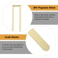 thumbnail image 4 of MasteelfCA 20PCS Ice Cream Stick Creative Popsicle Stick Delicate Natural Popsicle Stick, 4 of 8