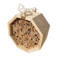 thumbnail image 1 of Flmtop Creative Wooden Tube Bee Hive Insect House Mating Box Garden Beekeeping Supply, 1 of 8