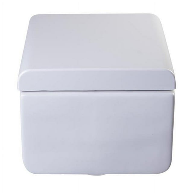 Eago R-333SEAT Replacement Soft Closing Plastic Toilet Seat, White for WD333