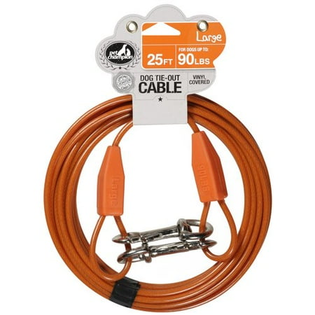 Pet Champion 25 ft Large Dog Tie-Out Cable