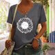 thumbnail image 2 of Camiseta sin mangas con cuello en V y estampado informal elegante para mujer OAVQHLG3B Store  lin121212, 2 of 5