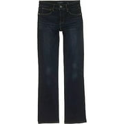 New  Lucky Brand Womens Lynd Dark Wash Crop Mini Boot Ava Jeans Sz US 10 / 30 7168-3M