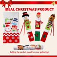 thumbnail image 2 of 5 fundas para manijas de electrodomésticos de cocina navideños para decoración de refrigeradores, microondas, hornos y lavavajillas, decoración interior navideña y suministros para regalos de fiesta., 2 of 6