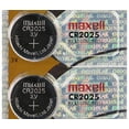 thumbnail image 1 of Maxell CR2025 Pile Bouton au Lithium 3 V (Lot de 2), 1 of 1