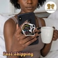 thumbnail image 3 of Black Girl Magic Phone Grip, Melanin Affirmation Grip, Strong Beautiful Black Woman Phone Holder, Afro Queen Gift, Black People Gift, 3 of 4