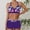 03 Purple, variant on Awdenio Tankini Swimsuits for Women Tummy Control Bathing Suit Solid Color Drawstring Side Halter Neck Tankini Set