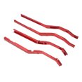 thumbnail image 4 of RC Metal Girder, Aluminium Alloy Low Gravity Center Design Easy To Install Professional RC Chassis Frame Rails High Strength Lightweight  For SCX6 1/6 RC Car Red,Black,Silver, 4 of 8