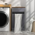 thumbnail image 4 of Tolead Single Tilt Out Trash Cabinet with Hideaway Drawer, Coffee, 10 Gallon, Gray, 4 of 7