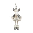 thumbnail image 3 of Muñeco de peluche de ciervo para decoración navideña, bonito regalo, manualidades, figura de escritorio de dibujos animados, decoración navideña para, 3 of 8